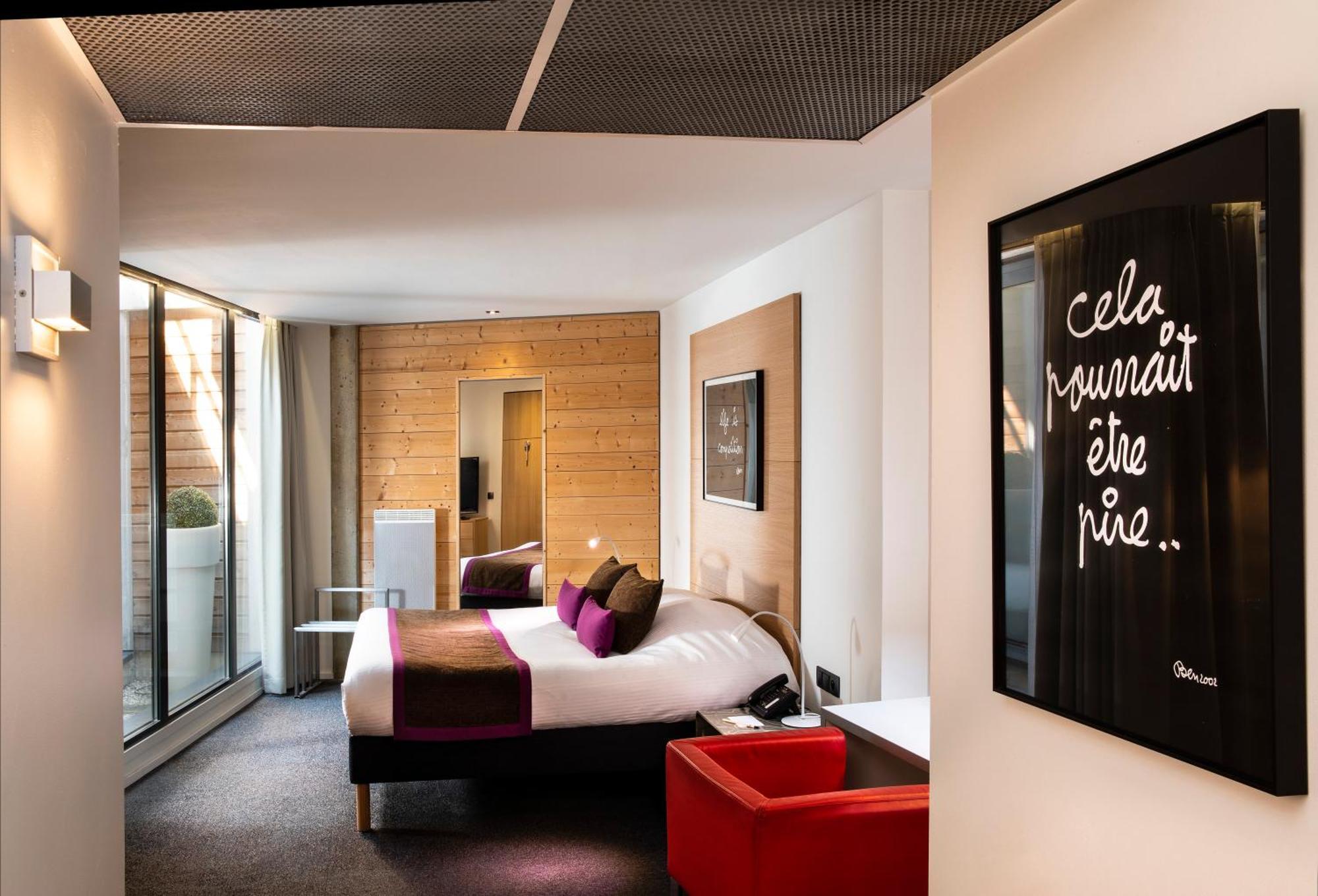 Hotel Le Pavillon 7 Obernai Buitenkant foto