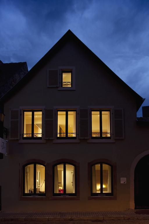 Hotel Le Pavillon 7 Obernai Buitenkant foto