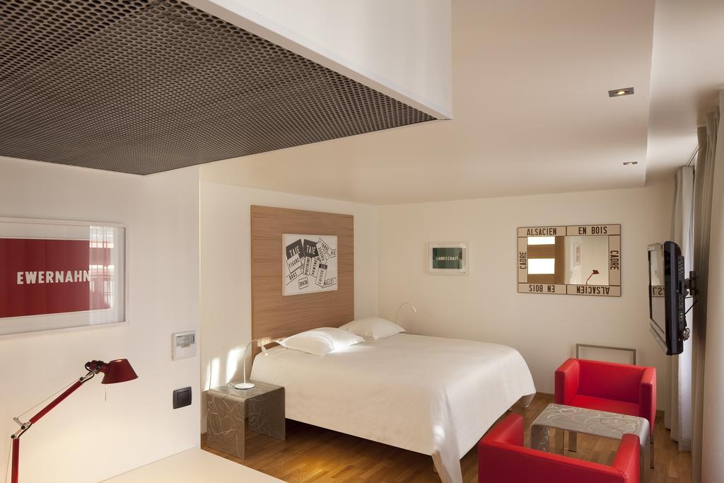 Hotel Le Pavillon 7 Obernai Kamer foto